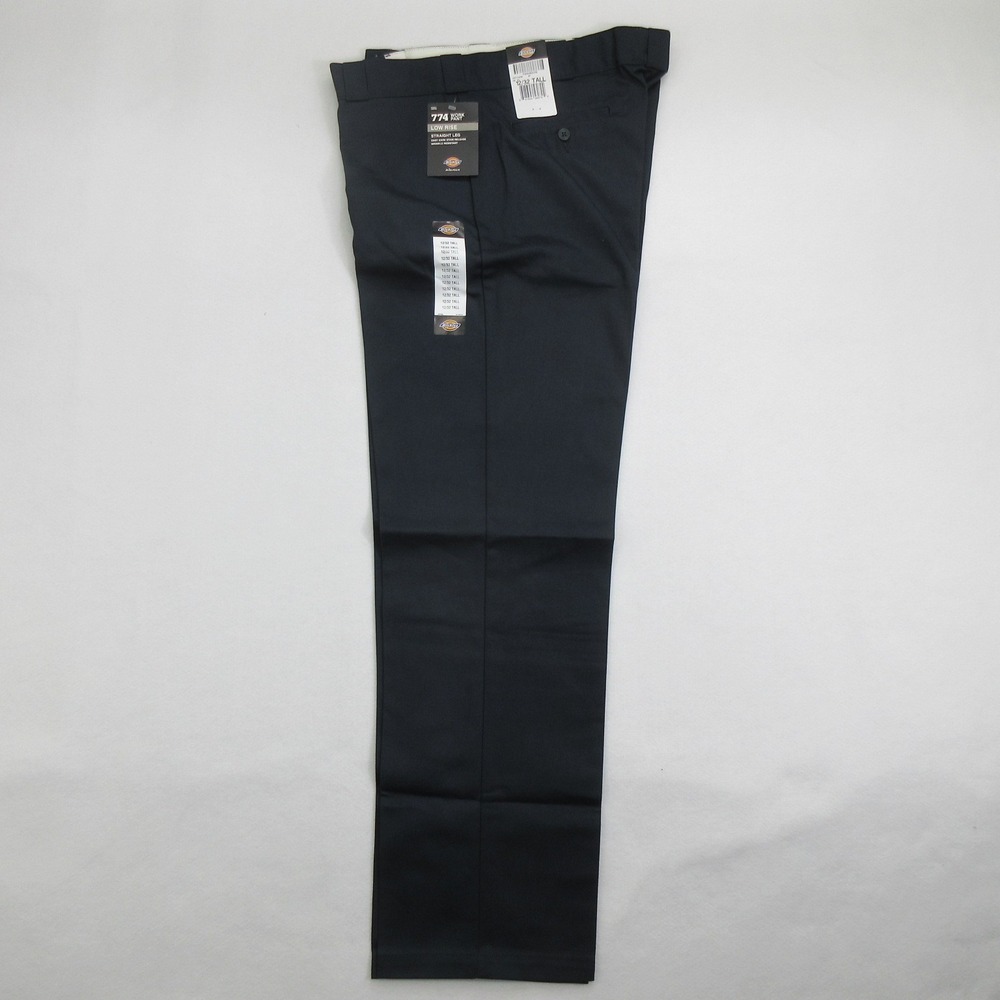 Dickies Womens Pants Size 12/32 Tall Blue Straight Work Pant New